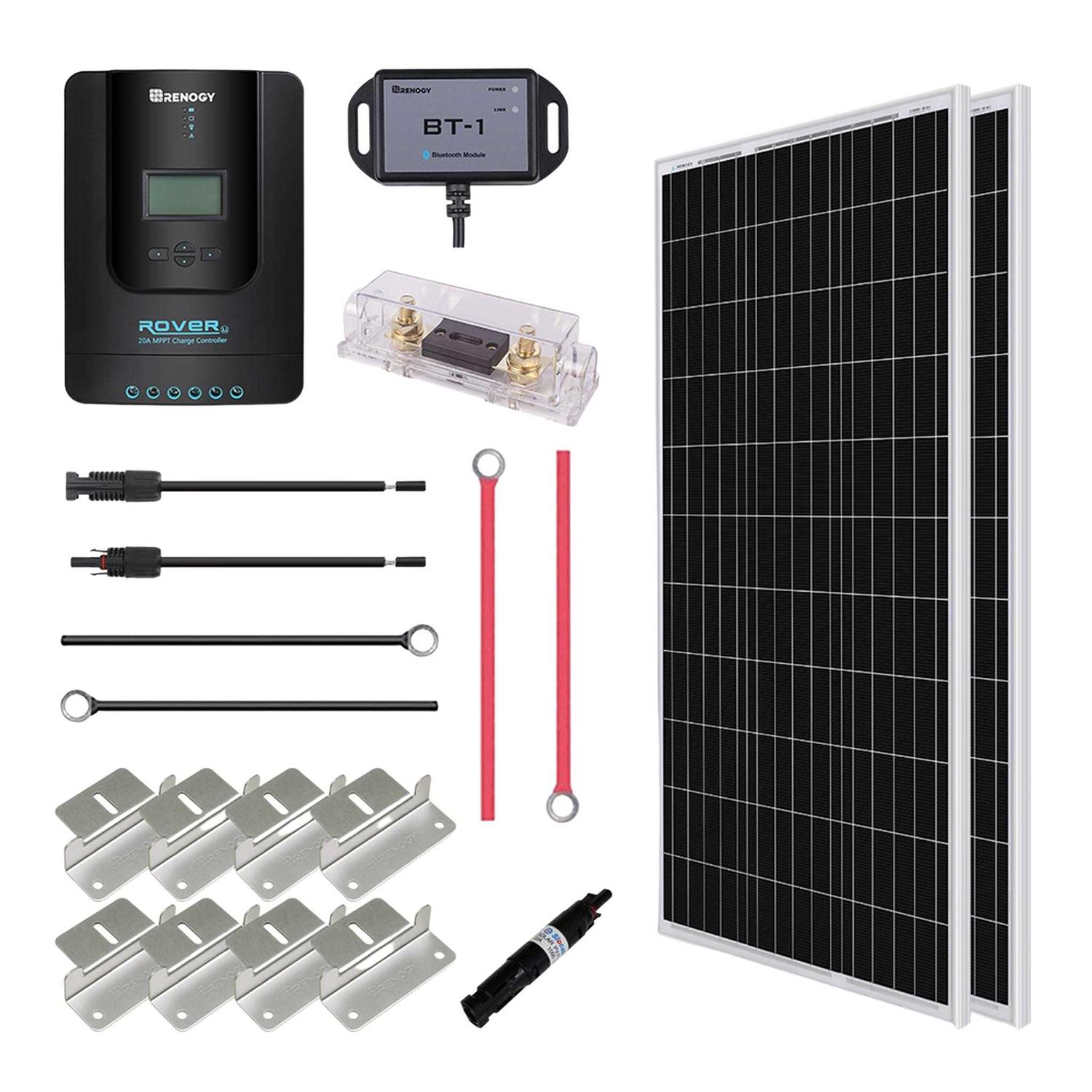 Renogy 200 Watt 12 Volt Solar Premium Kit - Shop Hardware Tools Online Store