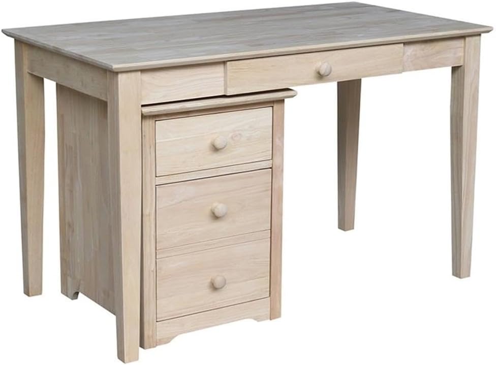 International Concepts Two Drawer OF-41 Desk File cabinet, Unfinished
