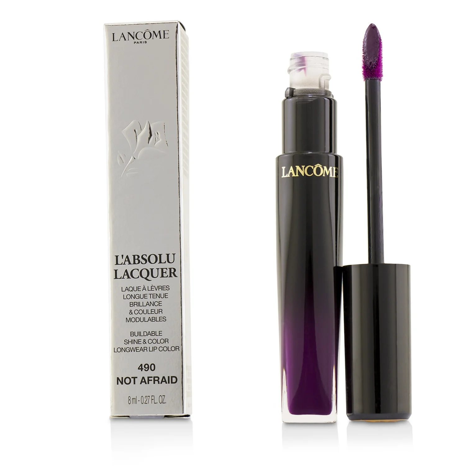 Lancome L'Absolu Lacquer Buildable Shine & Color Longwear Lip Color - # 366 Power Rose  8ml/0.27oz