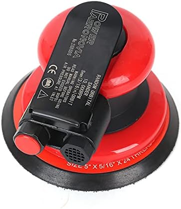 Pneumatic Sander 5",3/16" Da Sander,Air Powered Random Orbit Sander for Auto body Automotive,Wood Working Pack of 2
