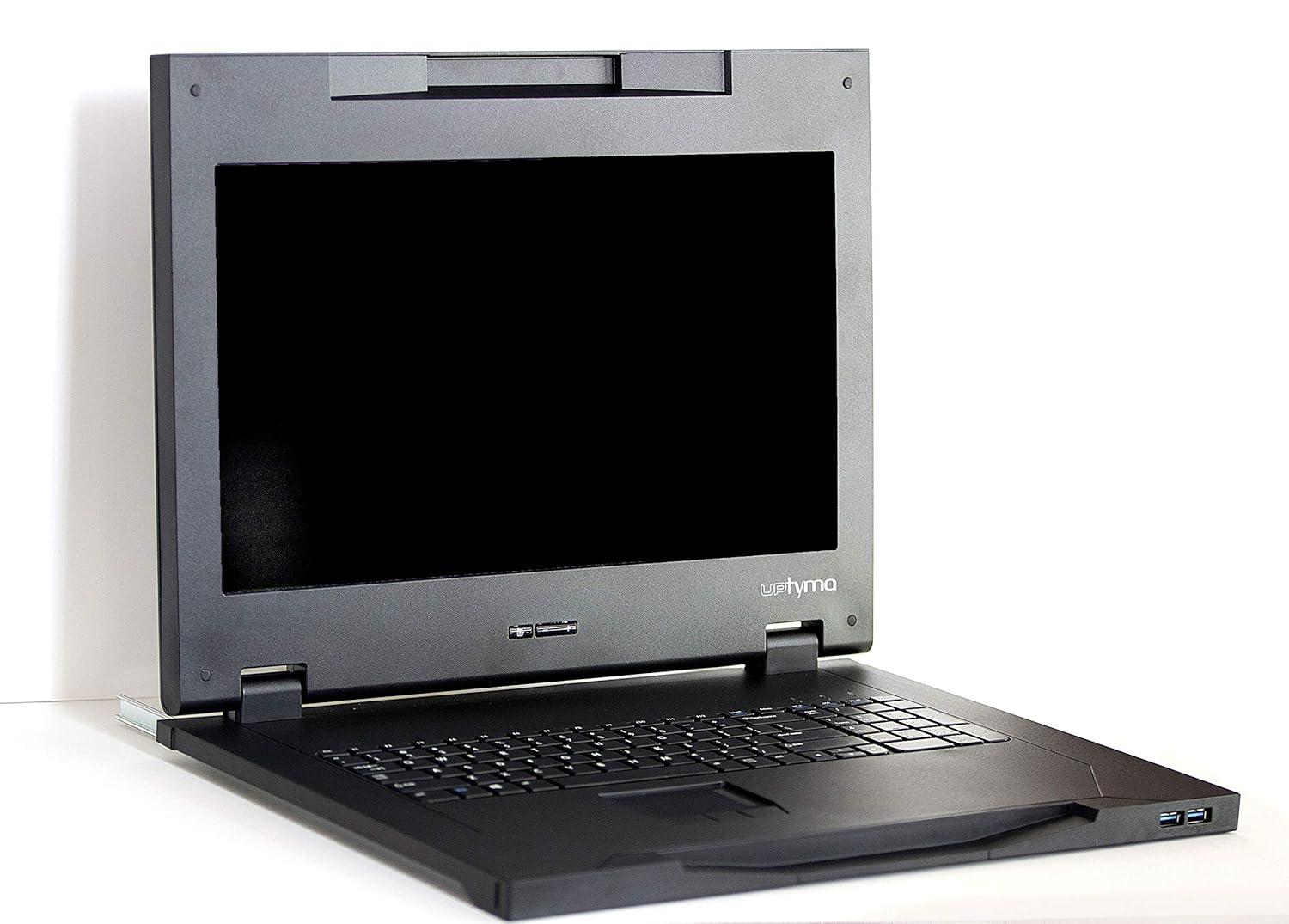 KVM Console 17.3 Full HD - 1U Rackmount Console Rack - Server Rack Mount Monitor with 1920 x 1080 Resolution - Rackmount Monitor with VGA & Display Port by Uptyma