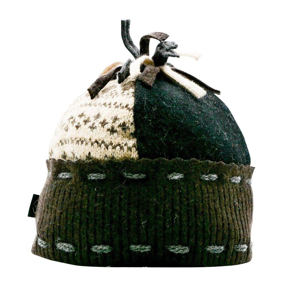Ski Cap | Wool Ski Hat | Upcycled Wool Ski Cap Neutral