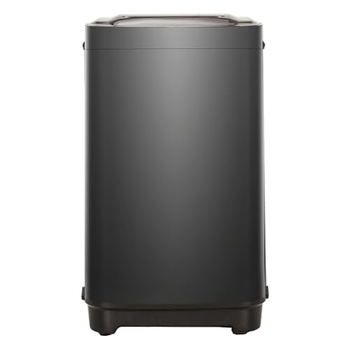 Fully Automatic Portable Washer, 18.31×18.50×31.10 Inch Portable Automatic Washing Machine With 15.4 LBs Capacity 10 Programs & 8 Water Levels For Apartment