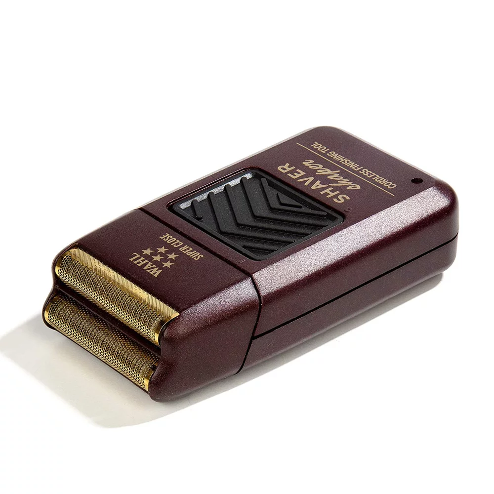 Wahl #8412 Professional 5 Star Cordless Retro T-Cut Trimmer + Rechargeable Shaver/Shaper #8061-100