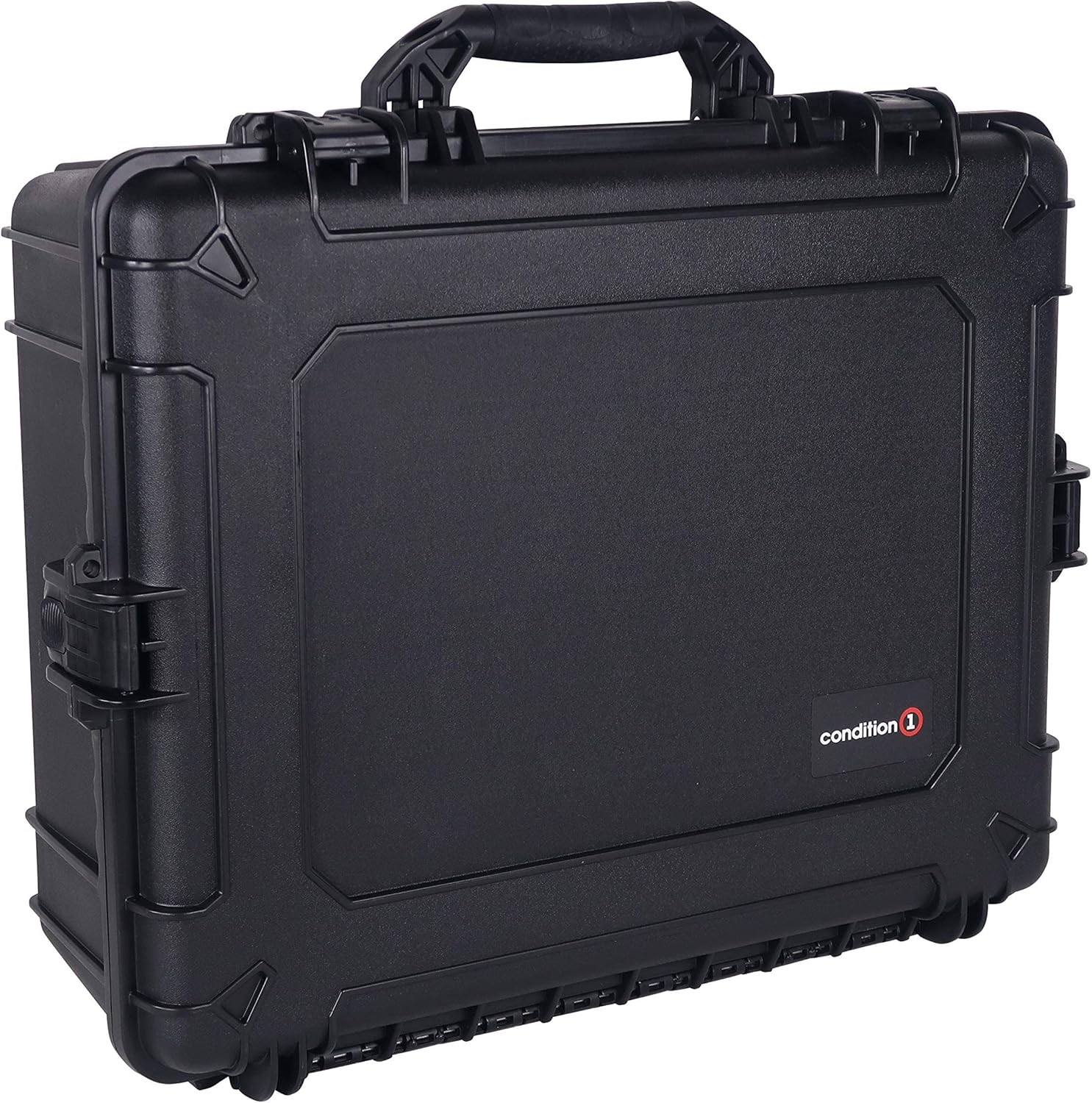 Condition 1 25 XL Waterproof Protective Hard Case with Foam, Black - 25 x 20 x 8 #839 IP67 Watertight Dust Proof and Shock Proof TSA Approved Portable Trunk Carrier