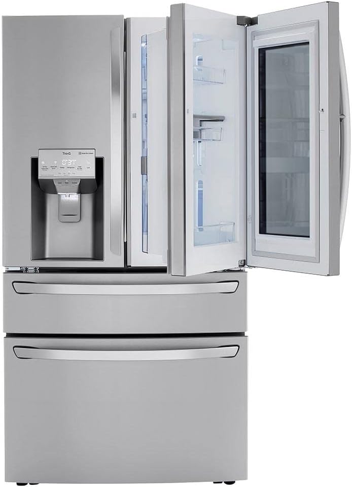 30 cu. ft. Smart wi-fi Enabled InstaView™ Door-in-Door® Refrigerator with Craft Ice™ Maker