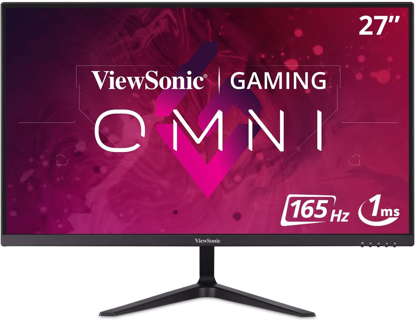 ViewSonic OMNI VX2418-P-MHD 24 Inch 1080p 1ms 165Hz Gaming Monitor with Adaptive Sync, Eye Care, HDMI and DisplayPort