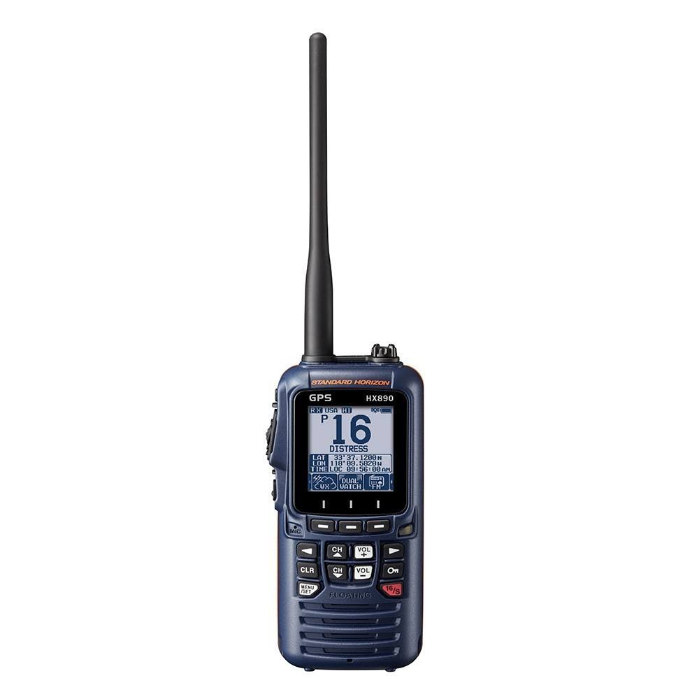 Standard Horizon Hx890 Navy Blue Handheld VHF - 6W HX890NB