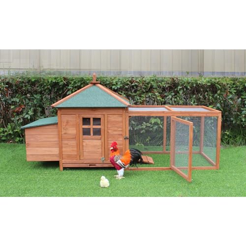 Hanover Wood Outdoor Cat House with Multi Levels, Waterproof Roof, Escape Doors, and Ledge Seating, 30.7" x 22" x 35.4", Sturdy and Weather Resistant Modern Cat Shelter for Backyard, Patio, or Lawn