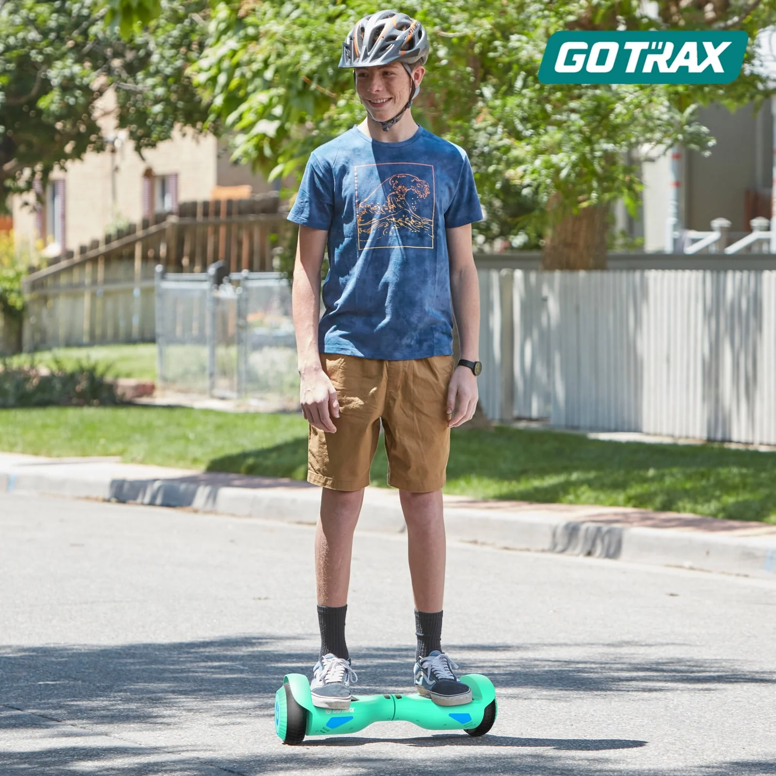 Gotrax Edge Hoverboard for Kids Adults, 6.5 Tires 6.2mph & 2.5 Miles Self Balancing Scooter, Black