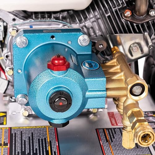 Simpson Cleaning 4200 PSI Gas Pressure Washer, 4.0 GPM Power Washer for Commercial Use, Honda GX390 Engine, 50-Foot Steel-Braided Hose, Aluminum Series, 49-State (ALH4240)