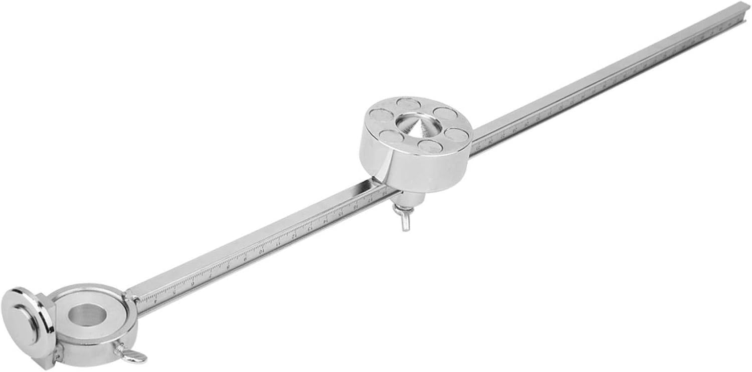 Torch Guide, Cutting Torch Circle Cutting Rotary Guide Wheel Torch Round Cutter, Stainless Steel Oxygen Welding Cutting Tool Accessories with Scale Ruler Fit for G01-100