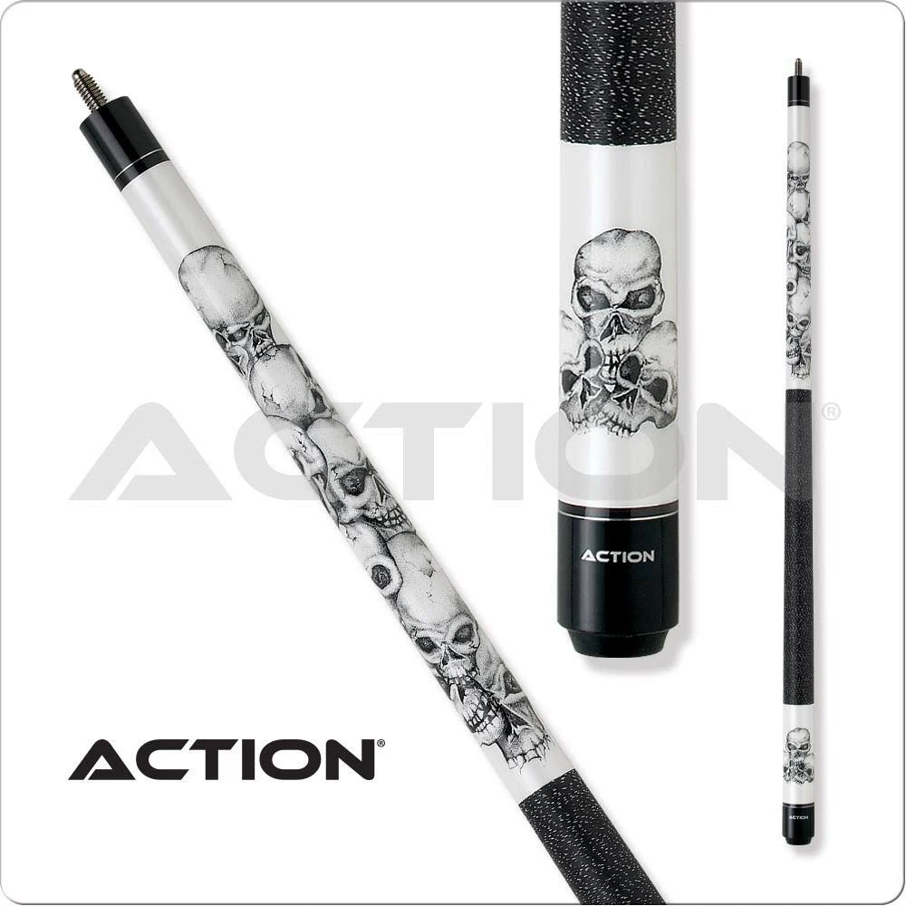 Action ADV60 Adventure Skulls Pool Cue 20.0 oz