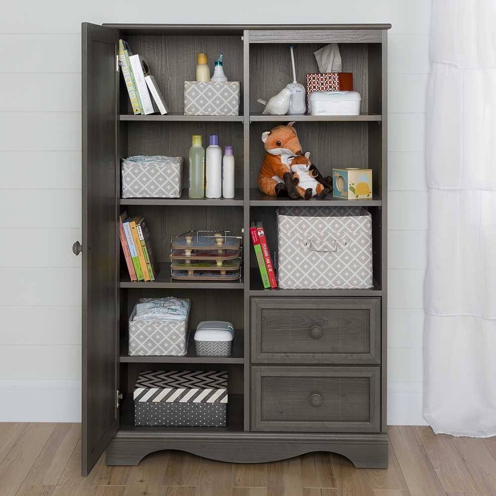 South Shore Savannah Armoire - White