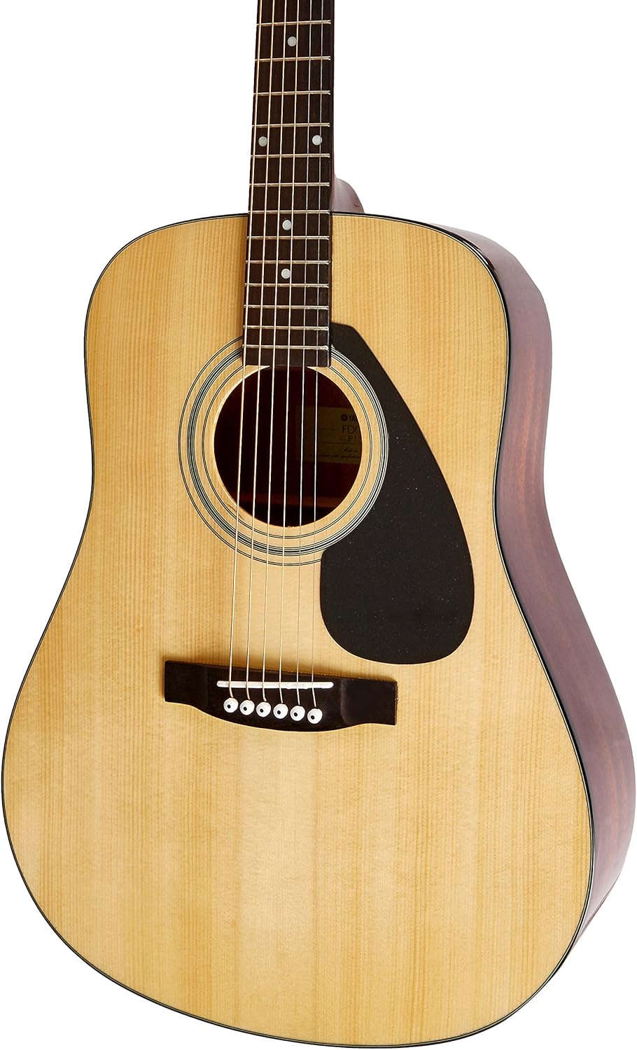 YAMAHA FD01S Solid Top Acoustic Guitar (Amazon-Exclusive) & Axe Pack Guitar Accessory Kit for Electric & Acoustic Guitar