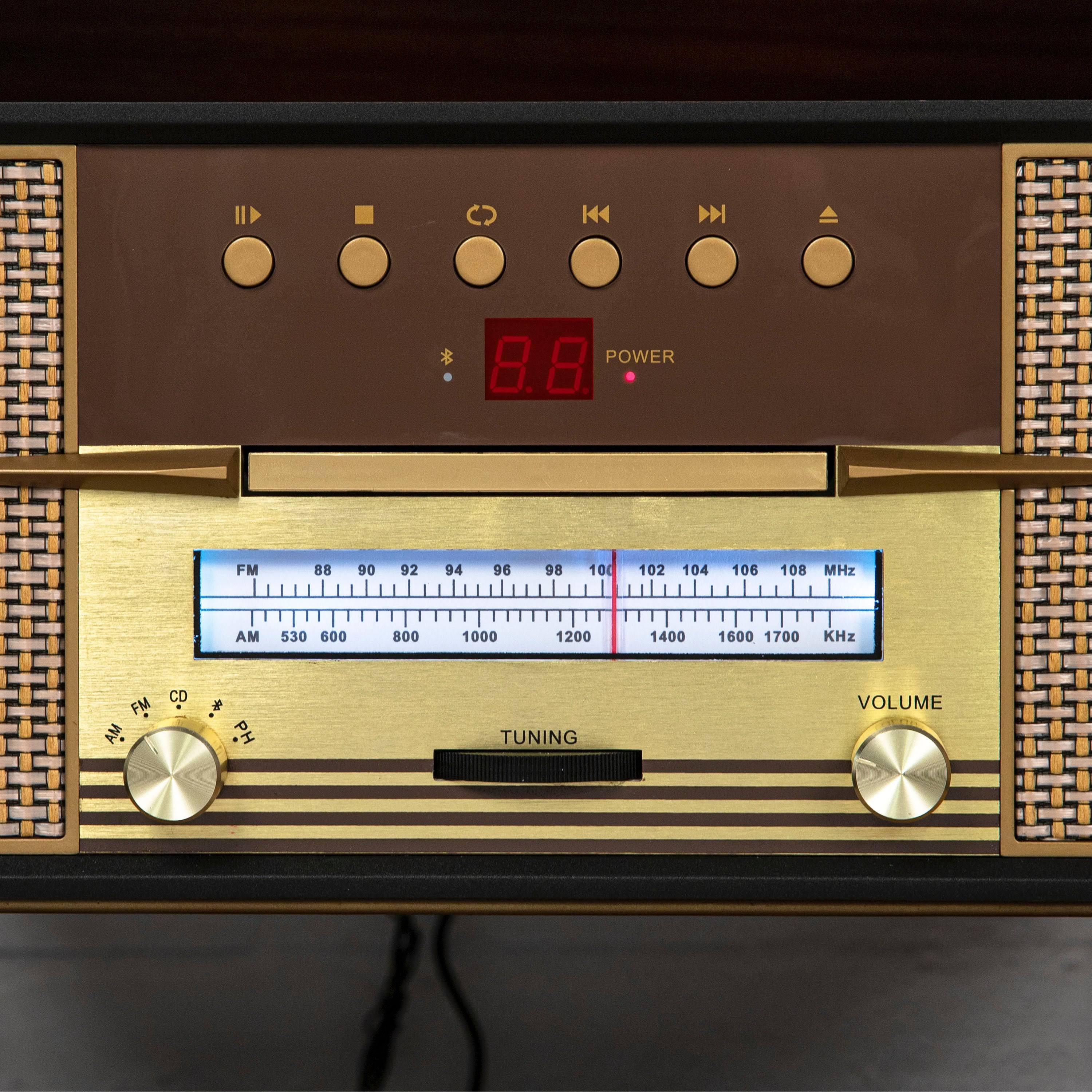 Crosley Rhapsody Entertainment Center - Mahogany