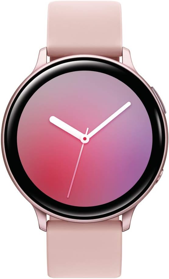 SAMSUNG Galaxy Watch Active 2 (44mm, GPS, Bluetooth) Smart Watch with Advanced Health Monitoring, Fitness Tracking, and Long Lasting Battery, Pink Gold (US Version)