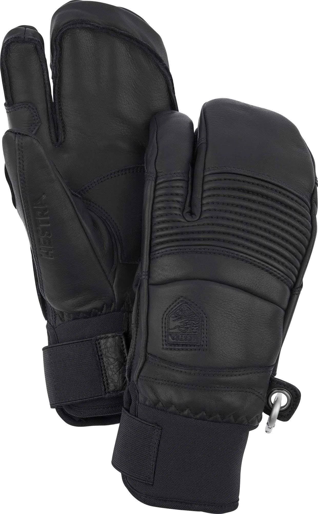 Hestra Leather Fall Line 3-Finger - Black