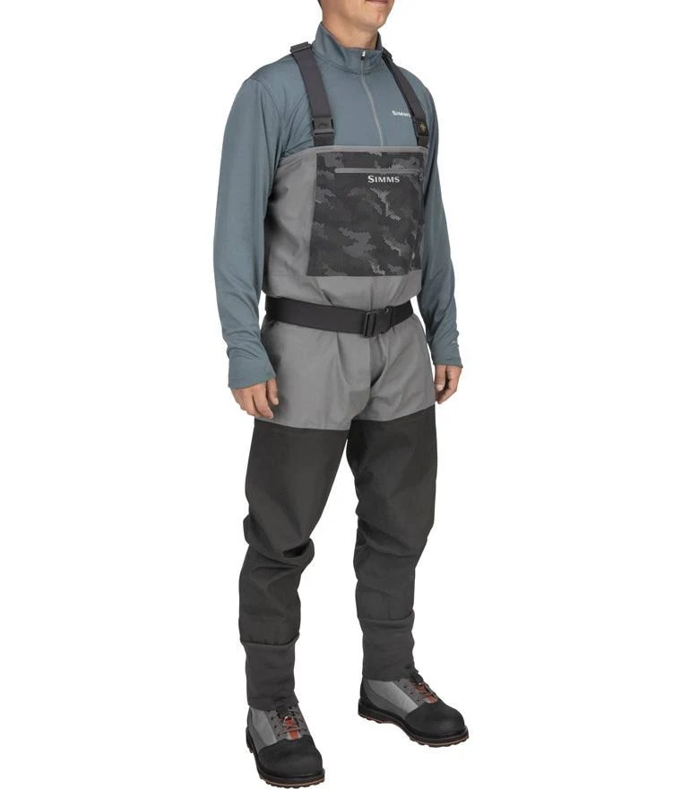 Simms Guide Classic Stockingfoot Wader - Carbon,MS