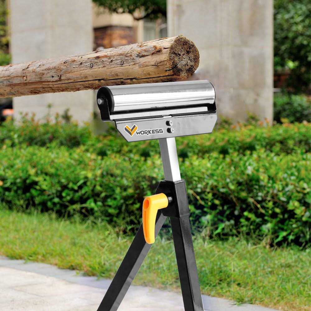 WORKESS Roller Support Stand 132 Lbs Load Capacity - Shop Hardware Tools Online Store