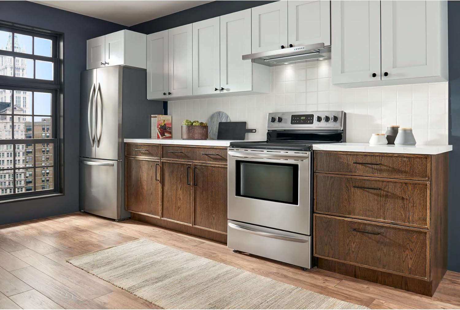 Broan Elite 36-inch Slide-out Range Hood, 400 Max Blower CFM, Stainless Steel