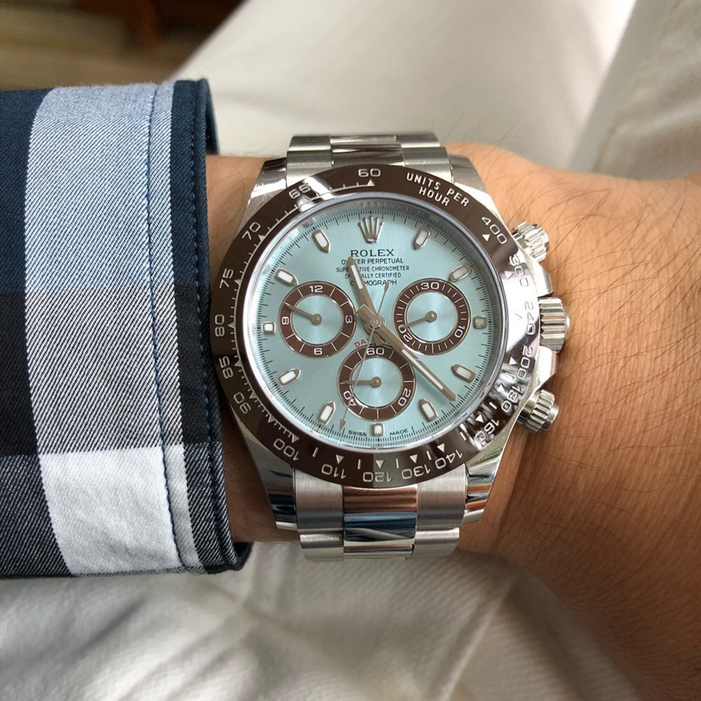 Daytona Siver Classic Panda Black &amp; White Dial 40mm