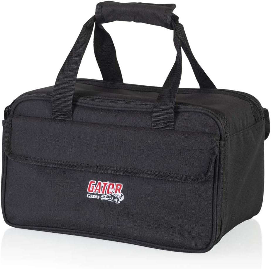 Gator Cases Heavy-Duty Speaker Tote Bag for Compact 12" Speaker Cabinets; Fits QSC K12, Yamaha DXR12 and more (GPA-TOTE12)