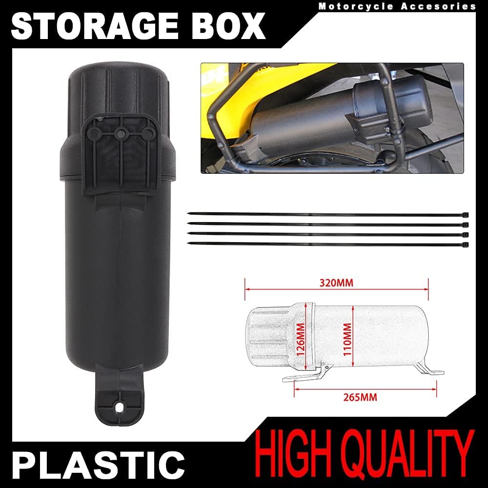 Motorcycle Storage Box Universal Tool Box Holder Container Waterproof Storage Canister Tool Repair Box For Most Of The Dirt Bike