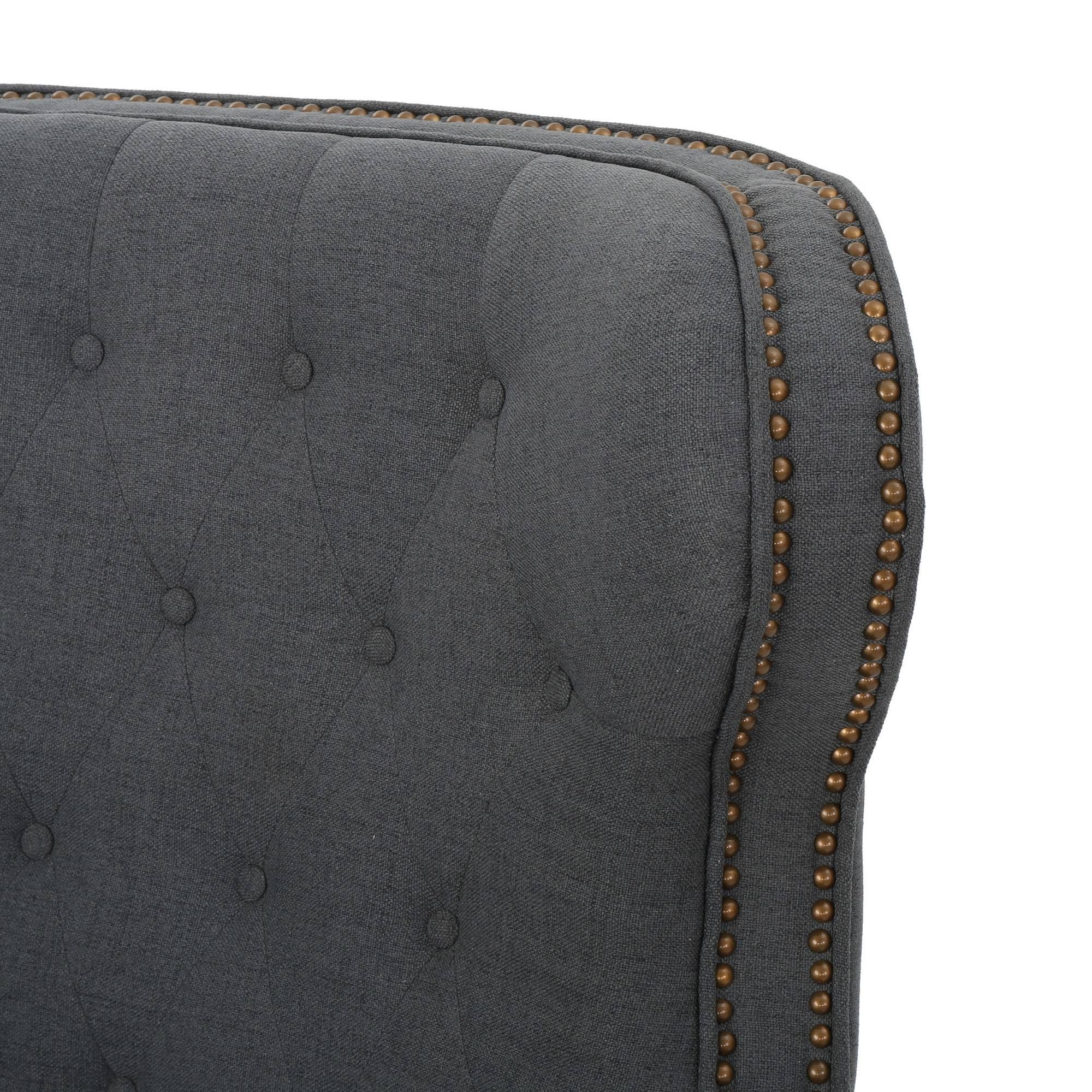 Walder Tufted Recliner Charcoal - Christopher Knight Home