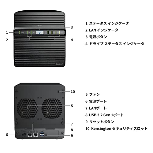 Synology 2-Bay NAS DS223 (Diskless)