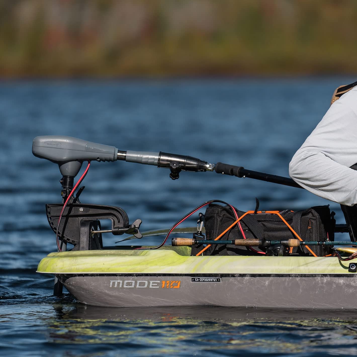 Pelican - Transom Kayak Motor Mount - Kayak Trolling Motor Mount for Quick and Easy Kayak Trolling Motor Setup - The Catch Pelican Kayak Serie Pack of 2