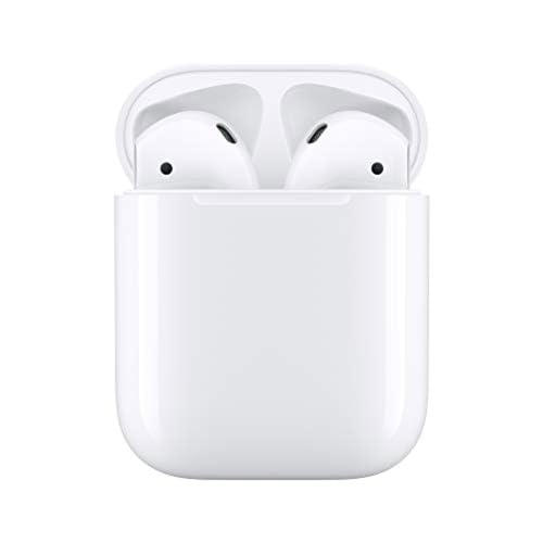 Apple AirPods Wireless Ear Buds, Bluetooth Headphones with Lightning Charging Case Included, Over 24 Hours of Battery Life, Effortless Setup for iPhone