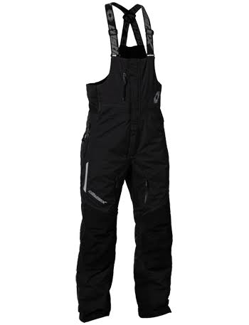 Castle x Polar Tall Mens Snowmobile Bibs - Black - Large