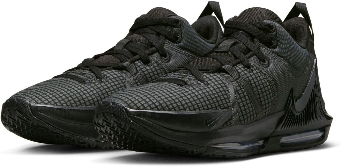 Nike Men's Lebron Witness 7 Basketball Shoe, Black/Black-Anthracite, 7 M US
