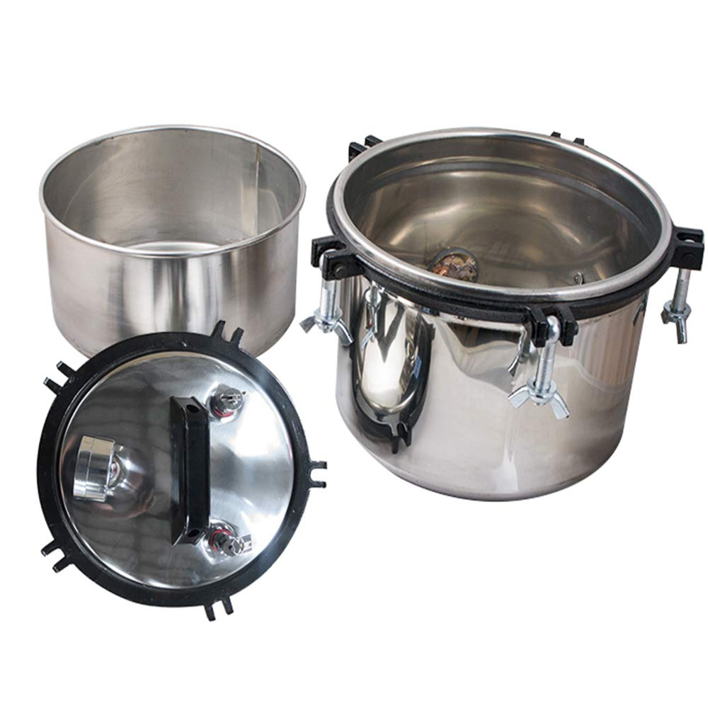 Steam Autoclave Ster-iliz-er Machine, Colilove 8L Portable Steam Autoclave Ste-riliz-er De-nt-al Equipment 2Gallon Steam Lab Autoclave Machine 110V – US Fast Shipping