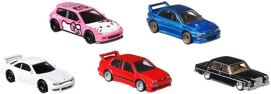Hot Wheels Premium Car Culture 2020 Modern Classics Set of 5