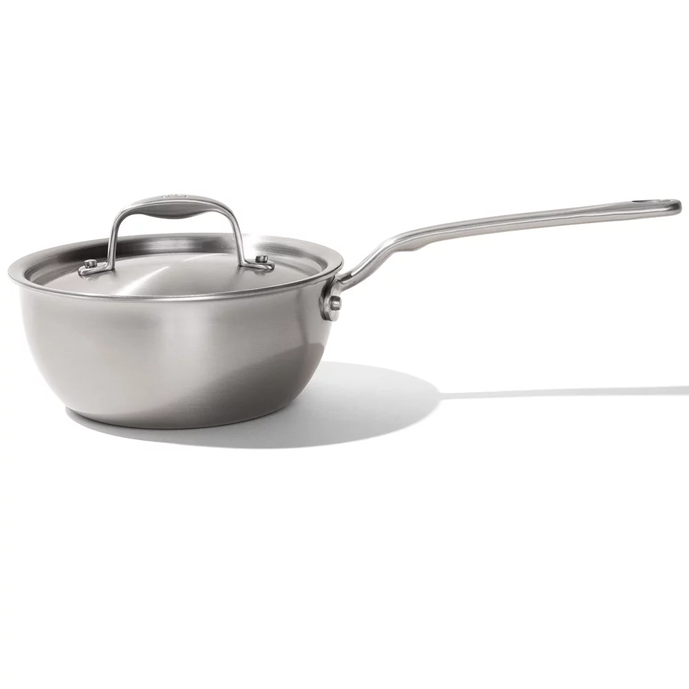 Made In Cookware - 2 Quart Stainless Steel Saucier Pan