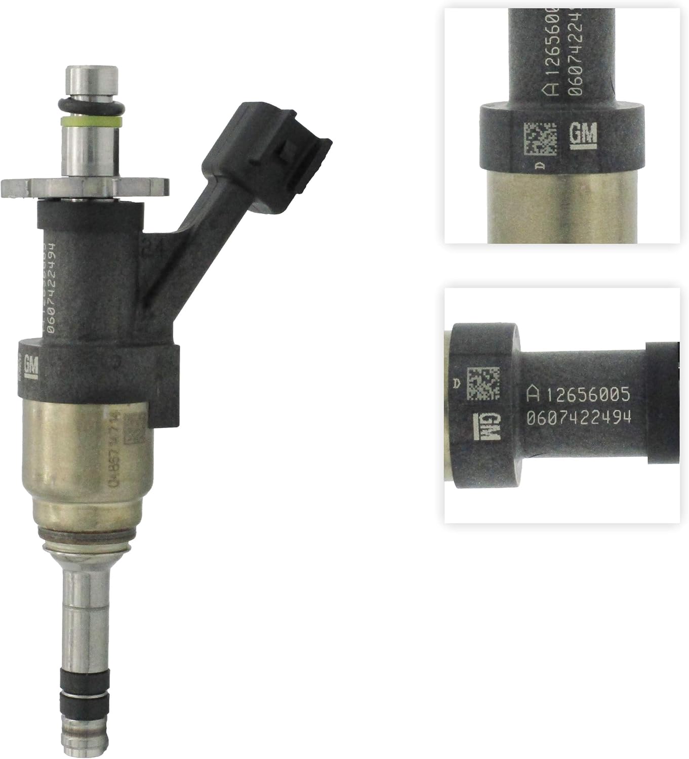 GM 12681212/12656005 Original Equipment Nominal Flow Direct Fuel Injector Set (8)