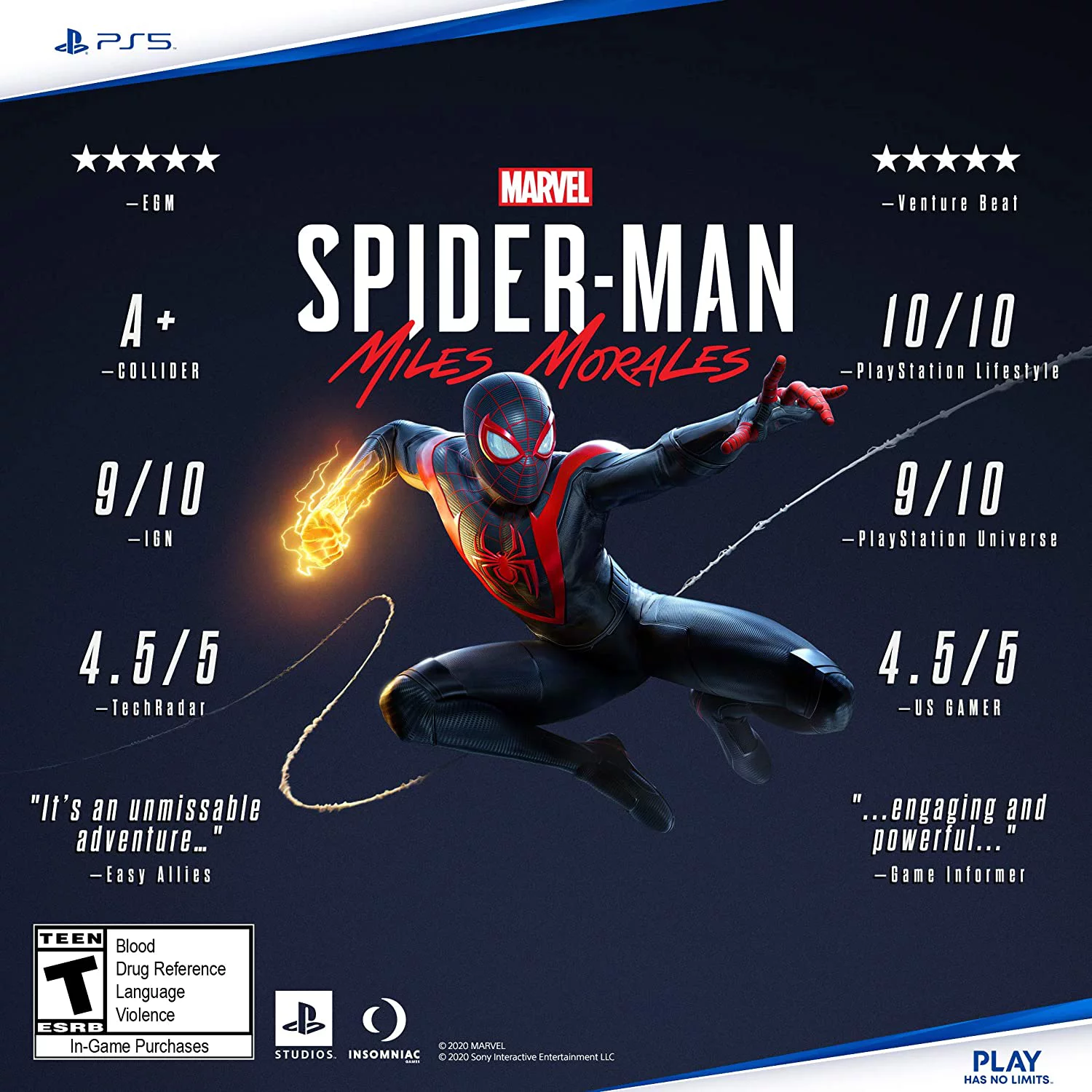 2023 New PlayStation 5 Disc Version PS5 Console with Wireless Controller & Marvel's Spider-Man: Miles Morales Game