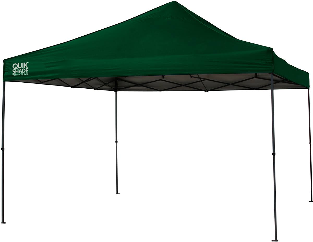 Quik Shade Weekender Instant Shade Canopy, 12&x12& (Green)
