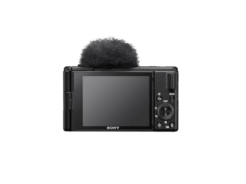 Sony ZV-1 II Vlog Camera for Content Creators and Vloggers - Black
