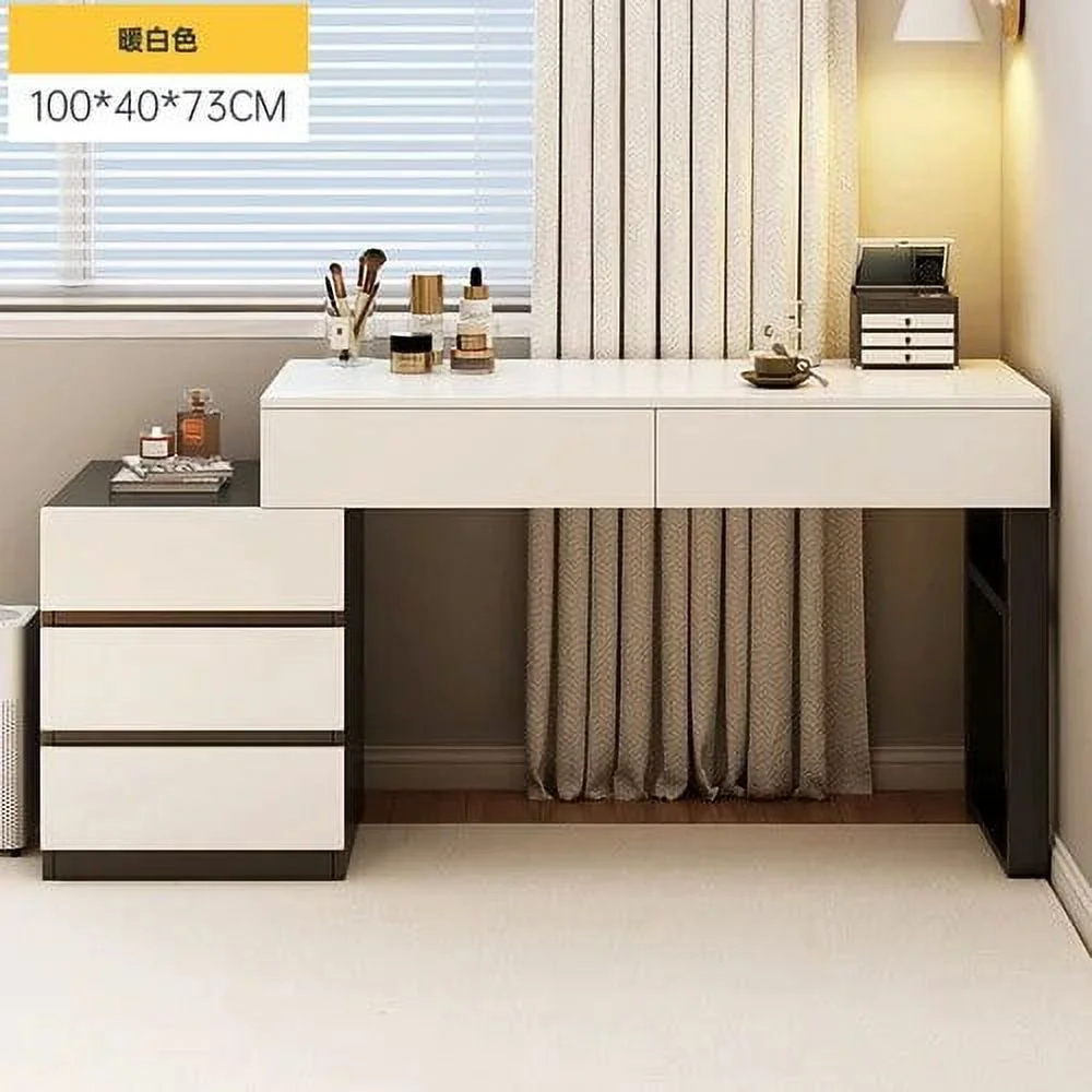 Led Chair Lacquer Dressing Table Container Nordic Comfortable Dressing Table Dressers Bedroom Tocador Maquillaje Home Furniture