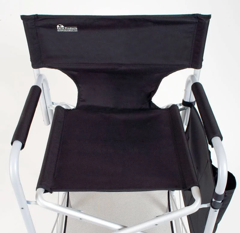 Earth Heavy Duty VIP Tall Aluminum Director&s Chair