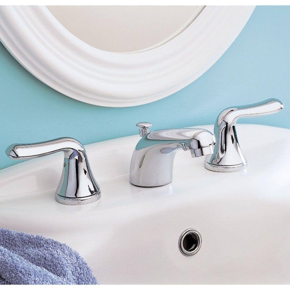 American Standard 3875501.002 Colony Soft 2-Handle Widespread Bathroom Faucet, Chrome
