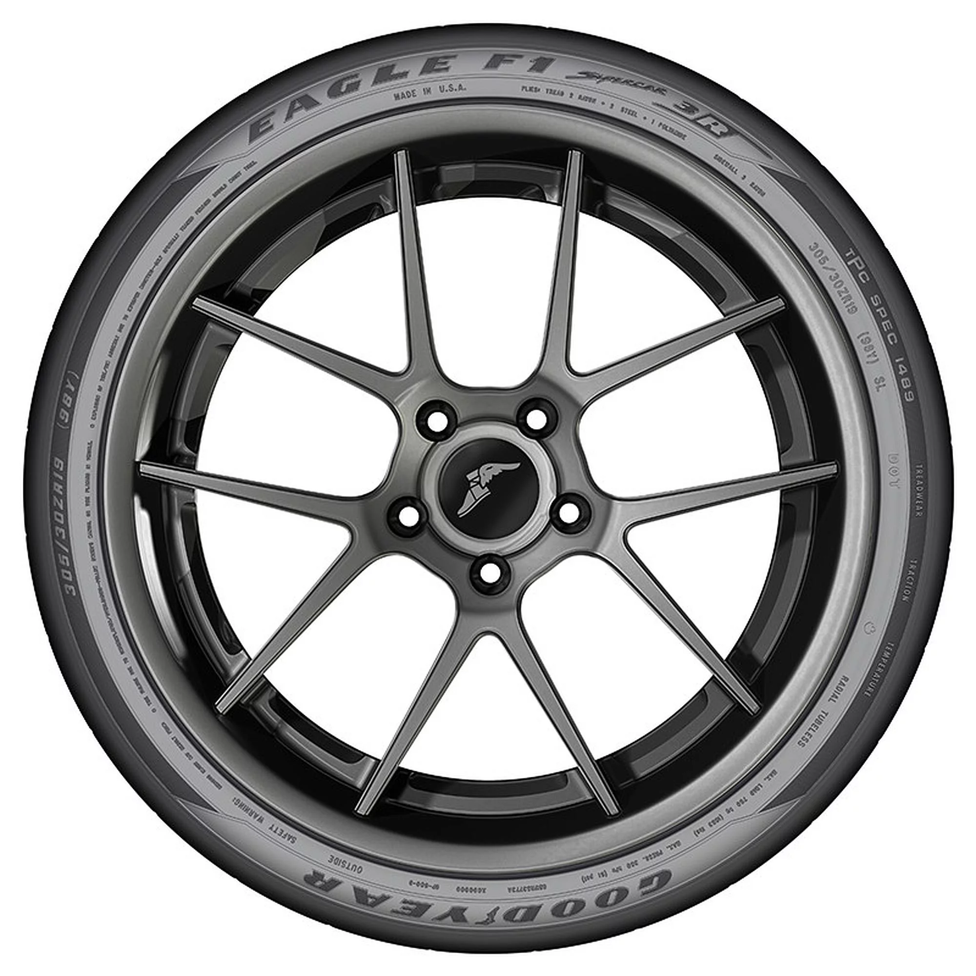 Goodyear Eagle F1 SuperCar 3R UHP 305/30R19 (98Y) Passenger Tire