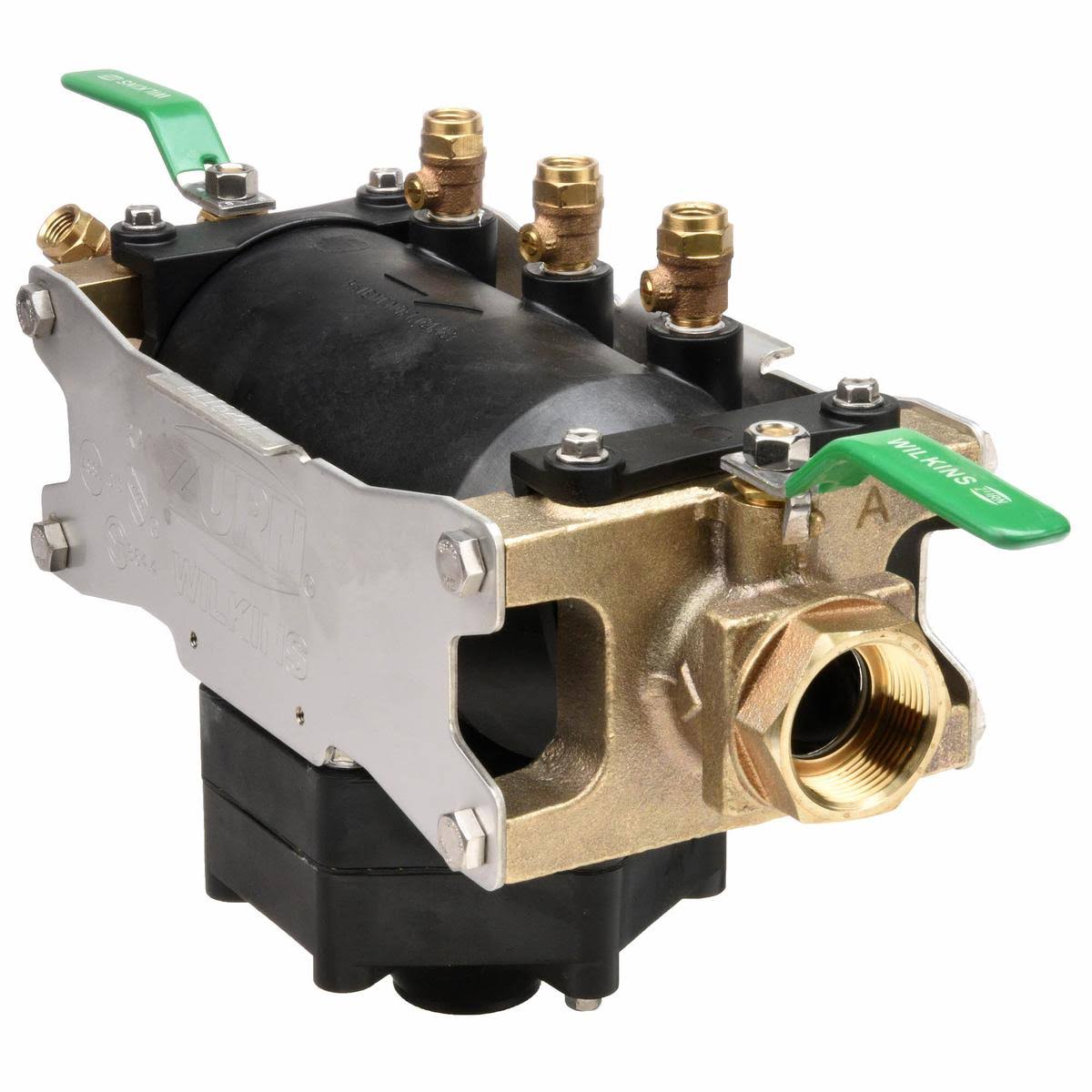 Zurn 1-Inch Lead Free Reduced Pressure Backflow Preventer Wilkins 1-375XL