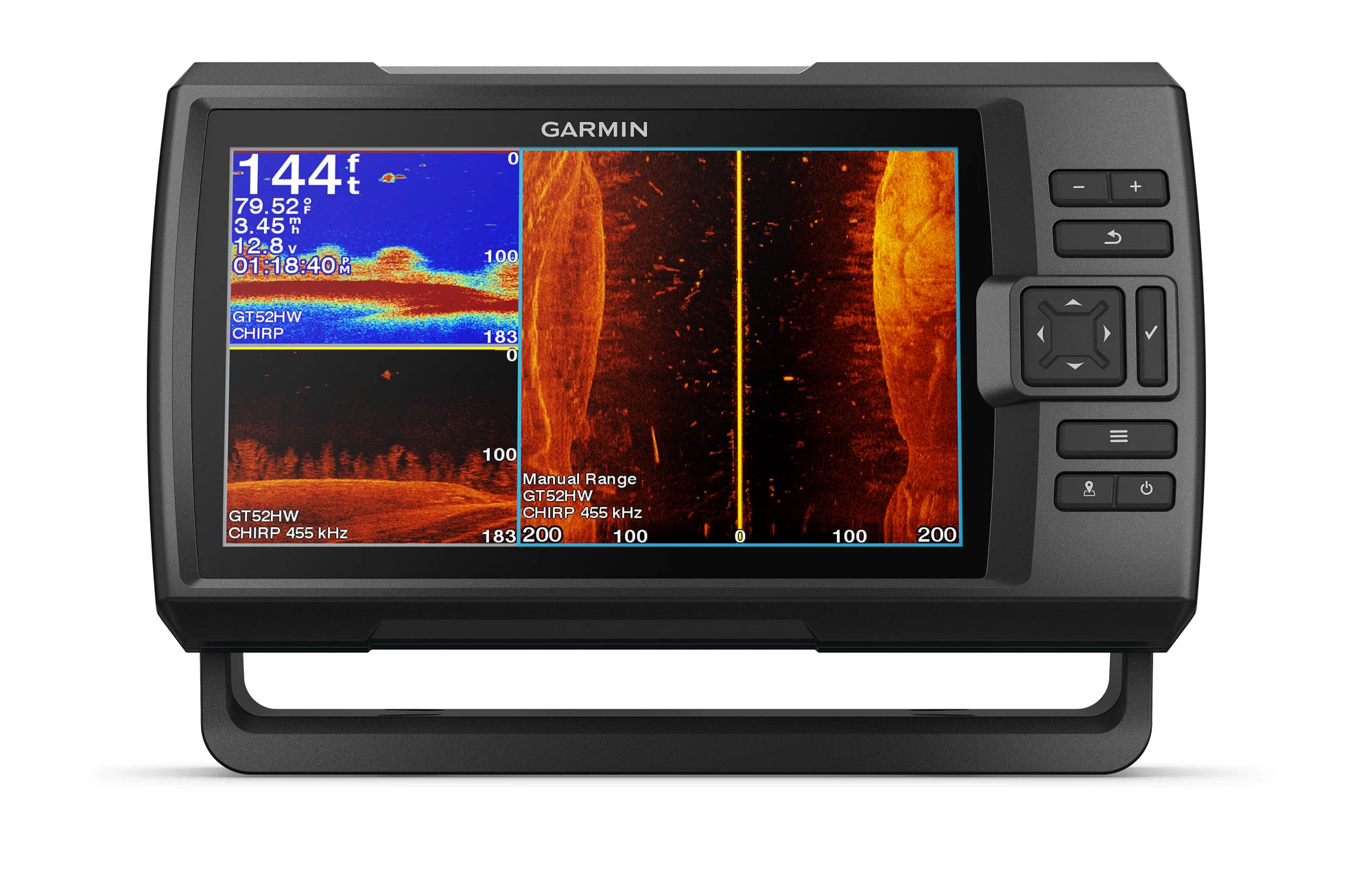 Garmin New Striker Vivid Series 9SV US W/GT52 Fishfinder, 322-0100255400