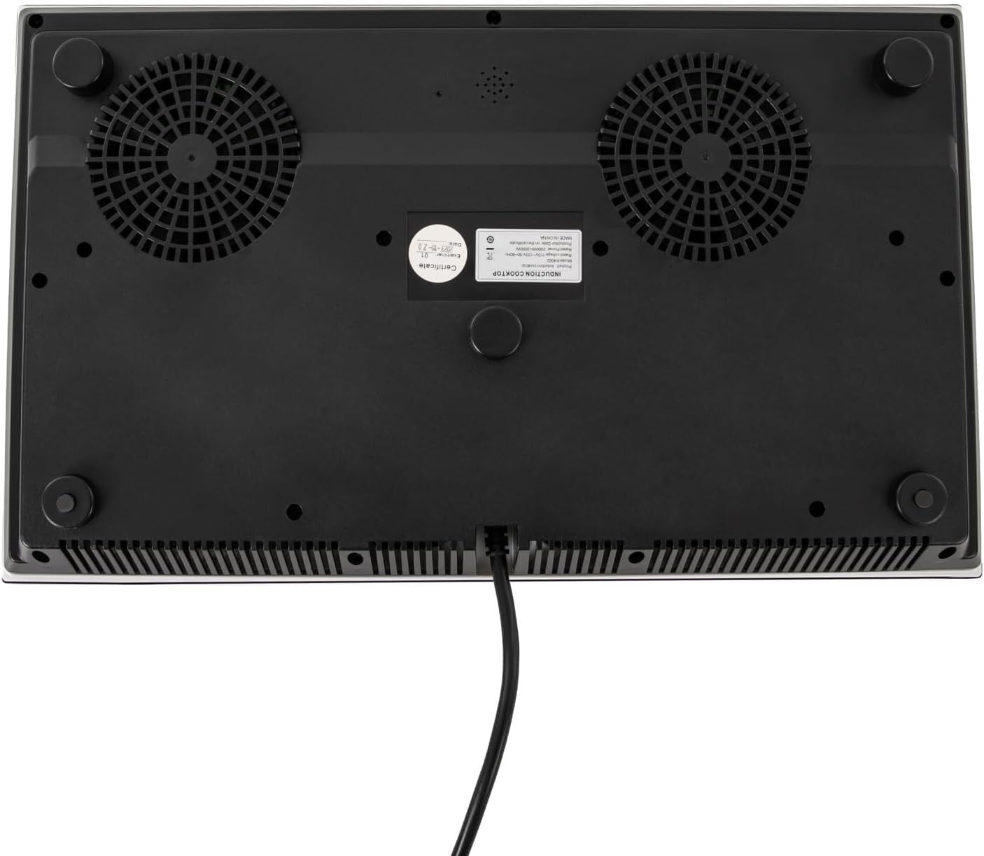 Double Induction Cooktop Double Induction Cooktop, 4000W 110V Induction stove top Knob Control, Portable Iduction Cooktop with 9 Power Levels