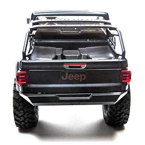 Axial RC Truck 1/10 SCX10 III Jeep JT Gladiator Rock Crawler with Portals RTR (Batteries and Charger Not Included), Gray, AXI03006BT1