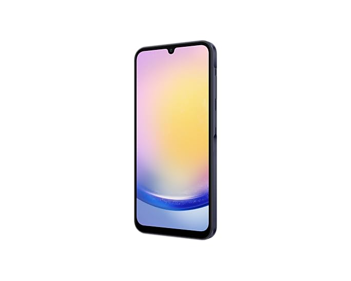 Samsung Galaxy A25 5G A256E 128GB Dual-SIM GSM Unlocked Android Smartphone (Latin Variant/US Compatible LTE) - Blue Black